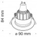 Встраиваемый светильник Barret DL041-01G